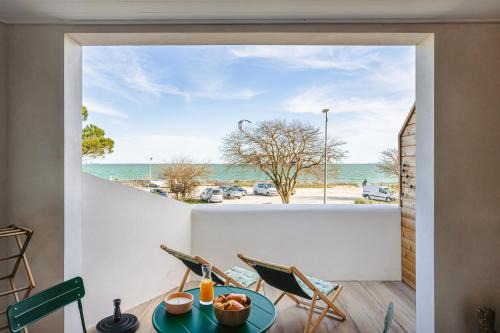 Rivedoux-Plage Apartamento | La Terrasse, studio vue mer