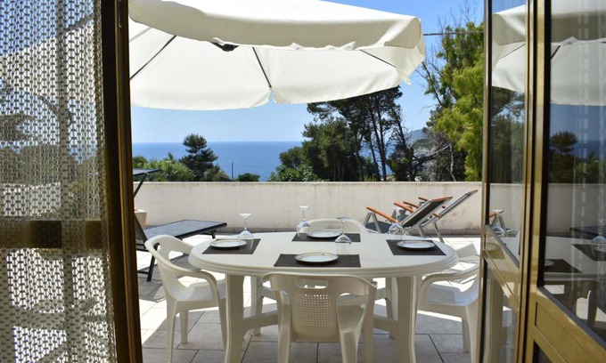 Marina di Novaglie Casa | La terrazza sul mare - Marina di Novaglie