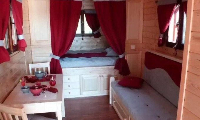 Cavalaire-sur-Mer Cabina | La Treille campsite**** - 2 room trailer 2/3 people Air conditioned