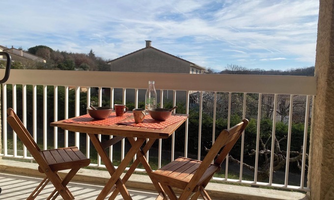 Montelimar Apartamento | La Valériane: Air conditioning, balcony and private garage