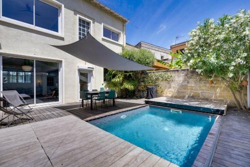 Chartrons Casa | La Villa 4 You - Maison avec piscine à Bordeaux