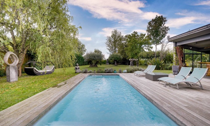 Bouliac Casa | La Villa Bali - 15min de bordeaux / Piscine privée