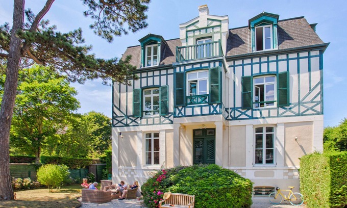 Deauville City Centre Villa | La Villa Chloé - Proche Plage - Face Au Royal - Deauville