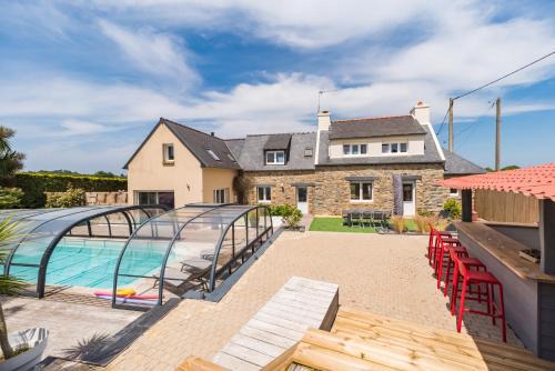 Plouguiel Casa | La Villa des Horizons - Piscine Privée