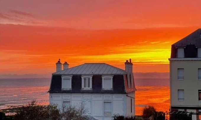 Saint-Pair-sur-Mer Casa | La Villa des Roseaux Pour un Séjour Normand Bord de mer