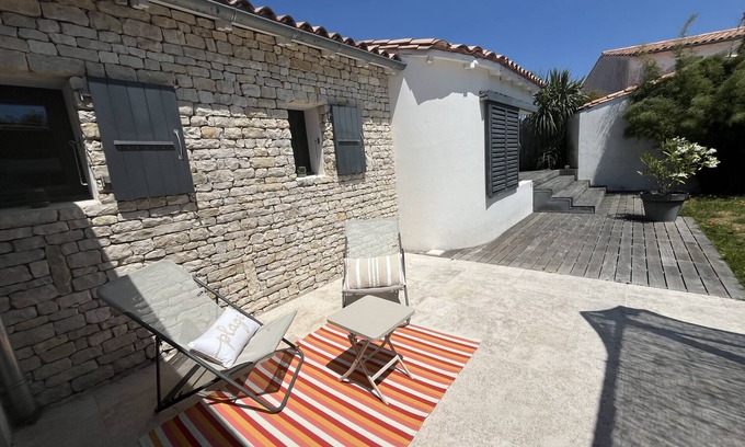 Rivedoux-Plage Villa | La villa des Vignes - Avec spa jusqu'à 6 personnes