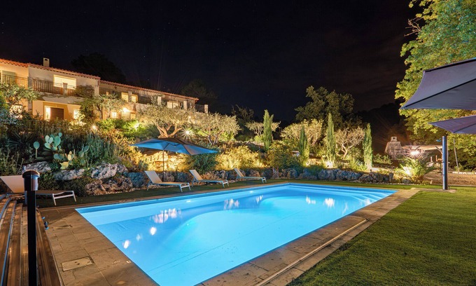 Montauroux Villa | La Villa La Las Des Roses