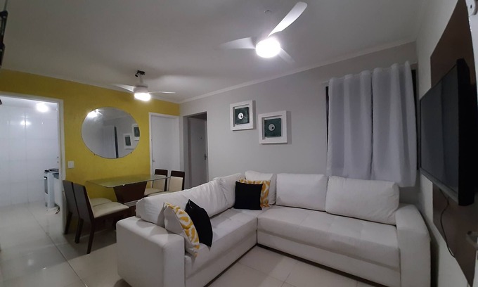 Jardim Rafael Apartamento | LA00 -Bertioga, Near SESC, Riviera, Vista Linda, Indaiá