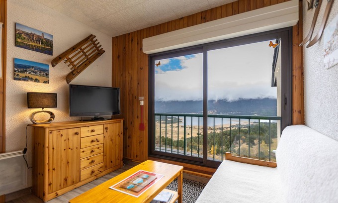 Les Angles Apartamento | Lac et Montagne - Vue sur le lac de Matemale