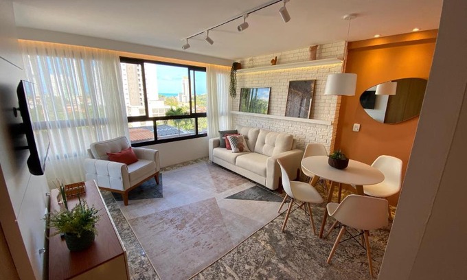 Conjunto ALAGAMAR Apartamento | Laccurti Studios - Casais e Famílias Exigentes - 400 MB Wi-Fi