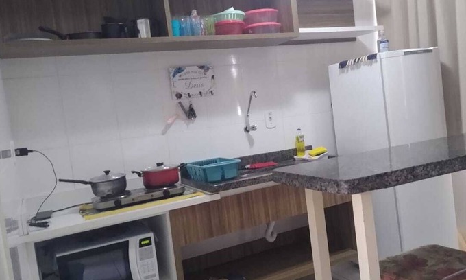 Setor Lagoa Quente Casa | Lacqua Diroma Clube lll Flat Aconchegante Para sua Família, Acomoda 5 Pessoas