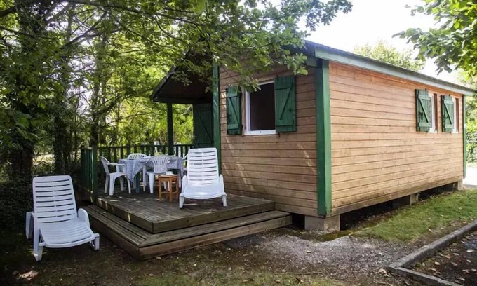 Naucelle Chalet De Esquí | Lake Bonnefon campsite *** - Chalet CONFORT 20 m2 (1 bedroom) 2 persons