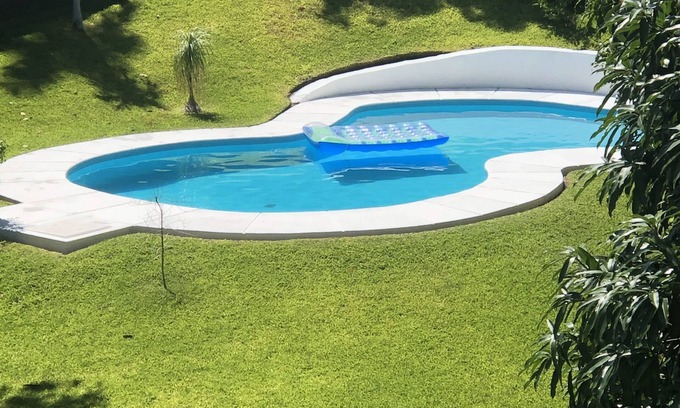 Tequesquitengo Casa | Lake front villa with private pool, beach, garden and terrace with lake views!!!