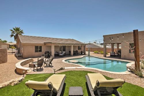 Lake Havasu City Casa | Lake Havasu Home with Private Pool, Patio and Grill!