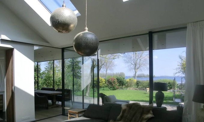 Naarderbos Casa | Lake house with amazing view near Amsterdam
