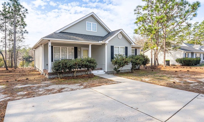 Boiling Spring Lakes Casa | Lake Keziah House-Lake View, Spacious, & Private!