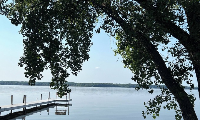Detroit Lakes Cabina | Lake Sallie Cabin Sandy Beach Spectacular Sunsets