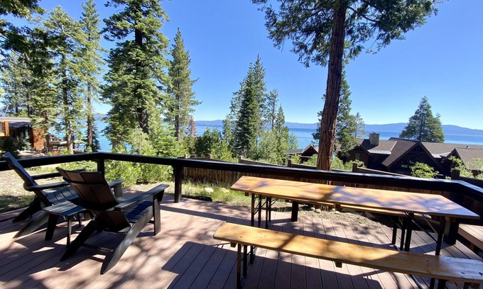 Tahoma Cabina | Cozy Lake View Cabin, ** Paseo al lago - En el lado del lago de la carretera, 2b 1. 5b ..