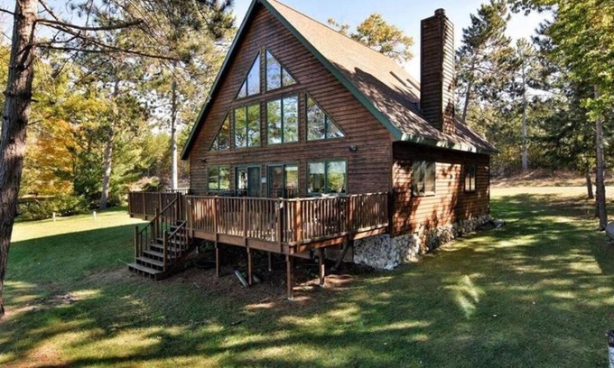 Minong Casa | Lakefront A-Frame Cabin, Year Round