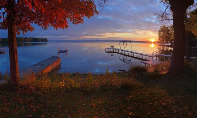 Union Springs Cabaña | Lakefront Cottage on Cayuga Lake, Finger Lakes NY