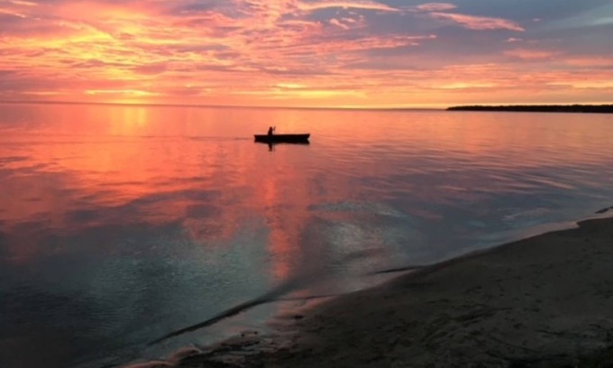 Tiny Casa | Lakefront Home - Double Lot on Beautiful Sandy Beach