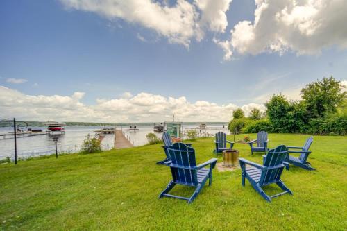 Chautauqua Casa | Lakefront Mayville Cottage with Dock and Grill!
