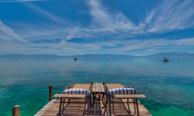 Tahoma Casa | * * * LakeFront Sand Beach * * ** Fab Rubicon Bay Cottage 2bd / 2ba ** Tahoe Gold Coast
