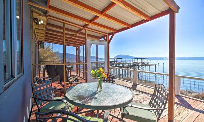 Nice Casa | Lakefront Sanctuary with Mount Konocti Views