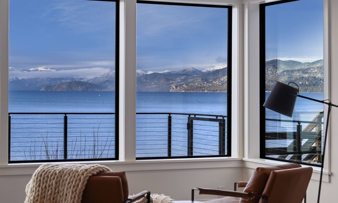 South Tahoe Casa | Lakefront Stunner with Private Pier! Close to Heavenly, Casinos, Dining, Retail