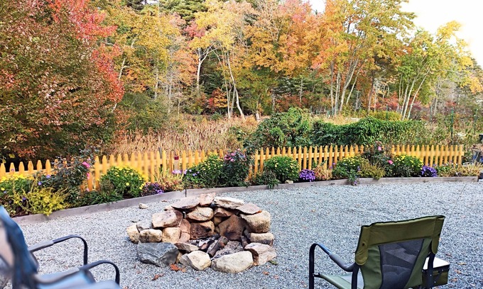 Coventry Alquiler De RV | Lakeside Haven at the Pines / Tent