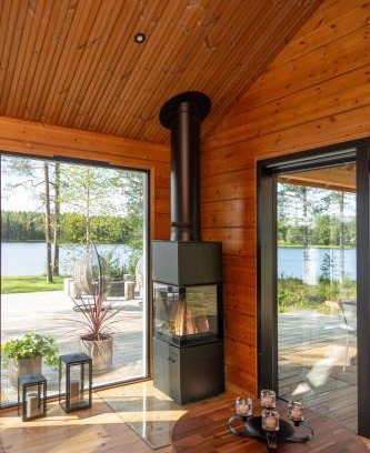 Rovaniemi Chalet De Esquí | Lakeside holiday home