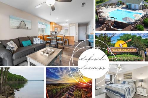 Indian Point Apartamento | Lakeside Laziness 28-4 By SDC, Big Deck, Pool, Hot Tub, Pets Ok, Resort On Lake