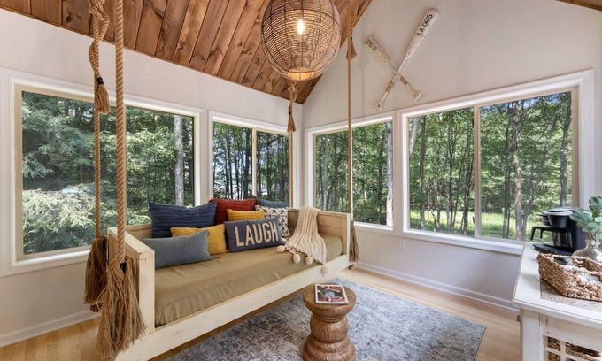 Gouldsboro Casa | Lakeside Luxe: Lake Views, Theatre, Game Room, Outdoor Pool
