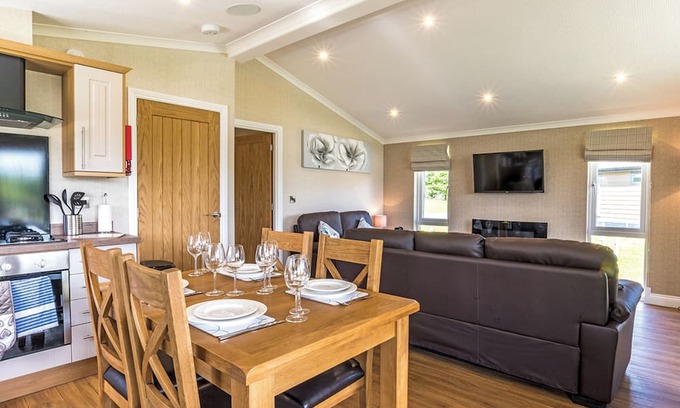 Woodhall Spa Chalet De Esquí | Lakeview 2 Pet Friendly