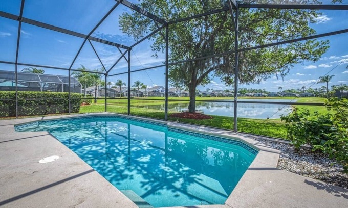 Lake Berkley Villa | Lakeview Home | Private Pool, Gym, Fishing Access