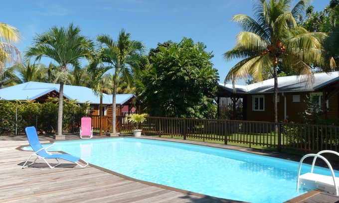 Capesterre-Belle-Eau Cabaña | Lamatéliane, rental of charming cottages with swimming pool, ideal for 3.