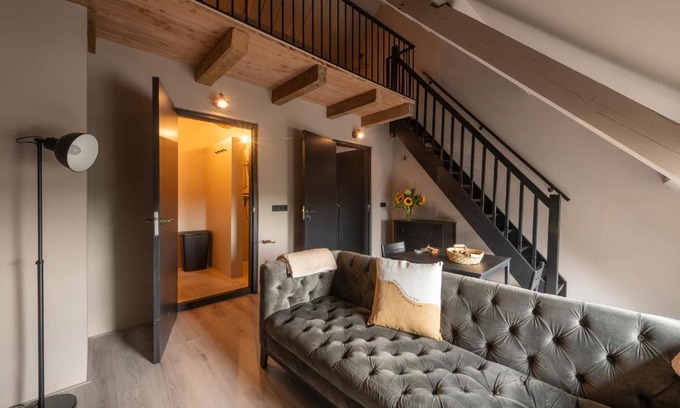 Oud-Alblas Apartamento | Landelijke boerderijkamer, dichtbij Kinderdijk