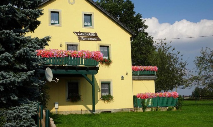 Rathmannsdorf Casa | Landhaus Rundblick im Elbsandsteingebirge bei Bad Schandau
