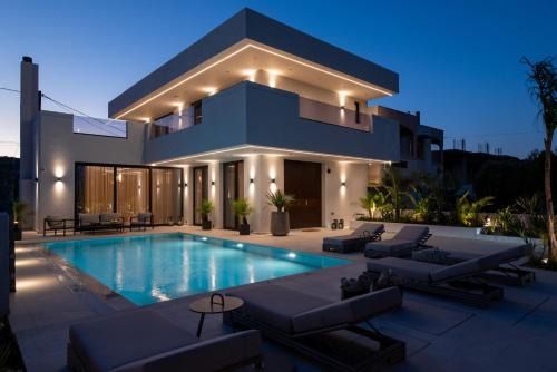 Afandou Apartamento | Lanik Luxury Pool Villa