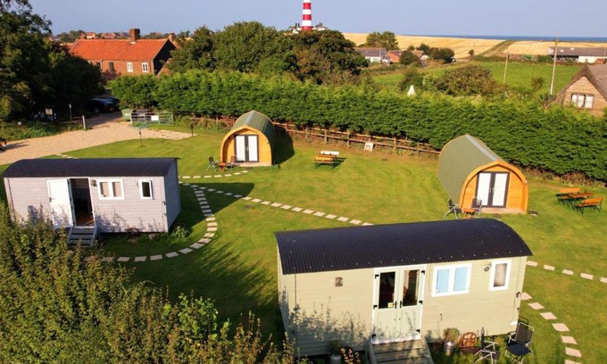 Happisburgh Otro | Lanterns Shepherds Huts & Glamping