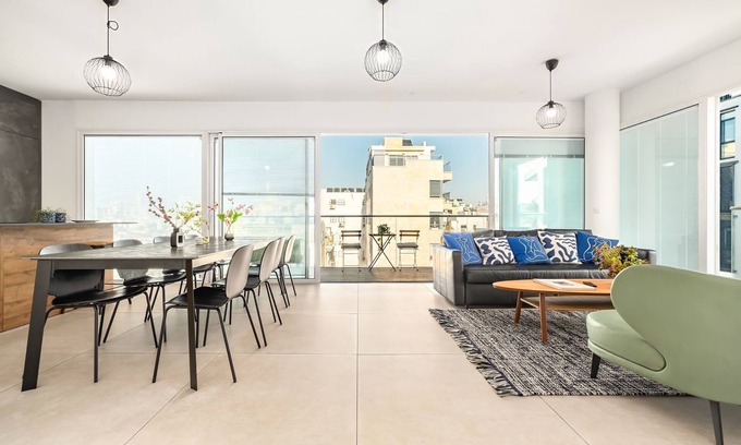 Tel Aviv City Center Apartamento | Lapin Luxury Apartment By Nimizz