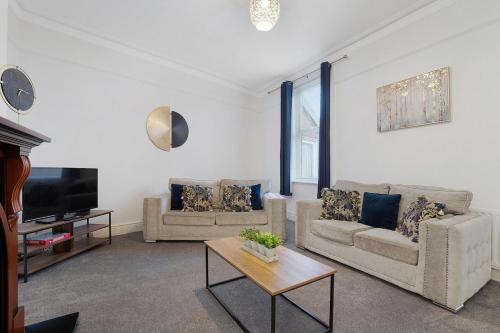Westoe Apartamento | Large 4-Bed Apartment South Shields Sleeps 8 Guests
