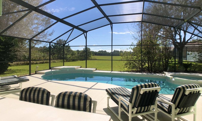Orange Tree Casa | Large 5 bedroom villa with views of conservation area and large south facing pool