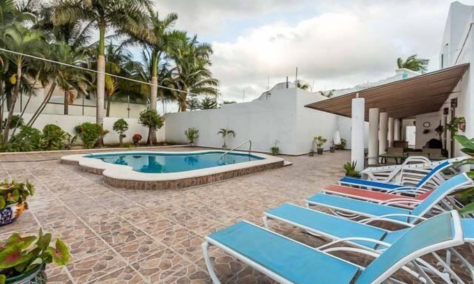 Colonia Andres Casa | Gran Casa de 5 Habitaciones, a Una Cuadra del Mar, Gran Piscina