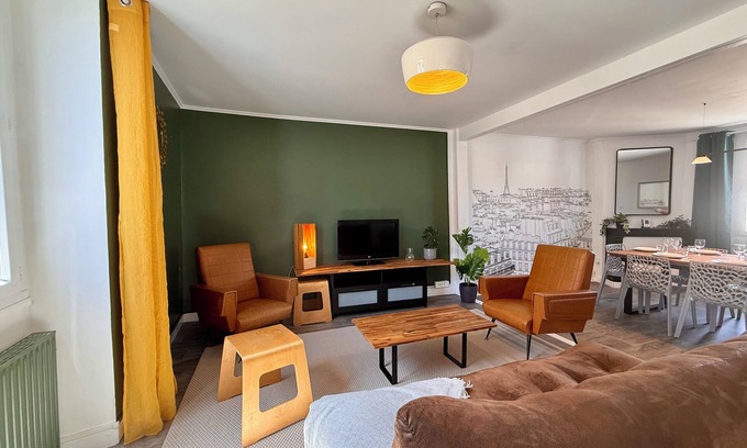 Ferrieres-en-Brie Apartamento | Large 9-bed apartment - Close to Disneyland Paris, Val d'Europe and Paris