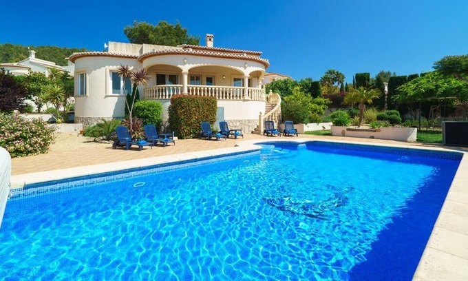 Javea Villa | Large and nice villa with heated pool in Javea, Costa Blanca, Spain for 8 persons