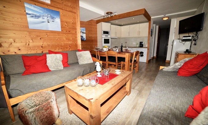 Val Claret Apartamento | APARTAMENTO GRANDE TIGNES VAL CLARET