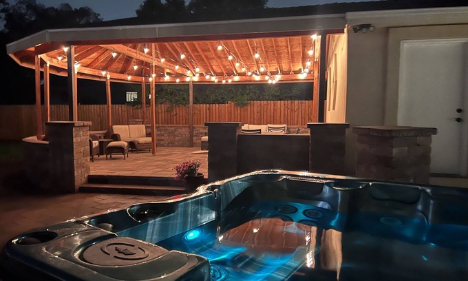 Southeast Colorado Springs Casa | Large BOHO home with mountain views and HOT TUB!!!