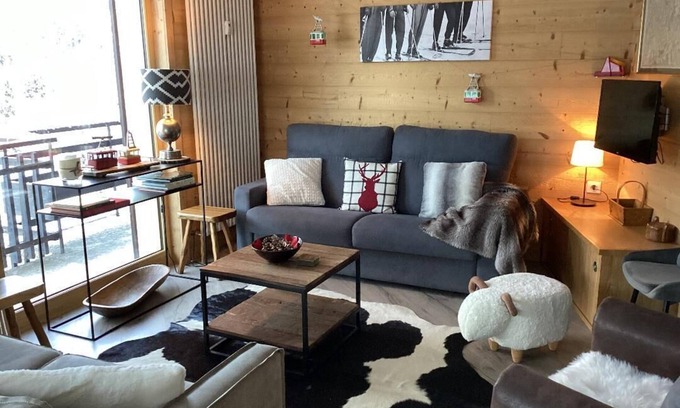 La Clusaz Apartamento | Amplio y luminoso apartamento de 4 * cerca de las pistas