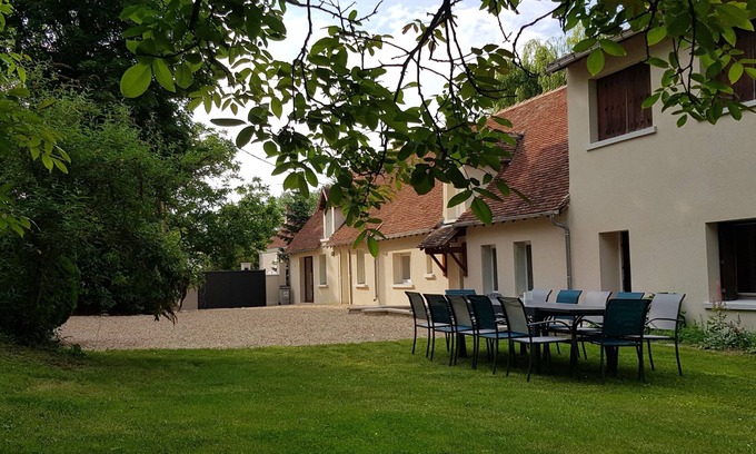 Selles-sur-Cher Casa | Large country cottage ideal for families or friends near Beauval Zoo